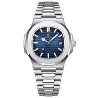 Poedagar Stainless Steel Watch
