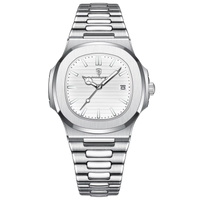 Poedagar Stainless Steel Watch